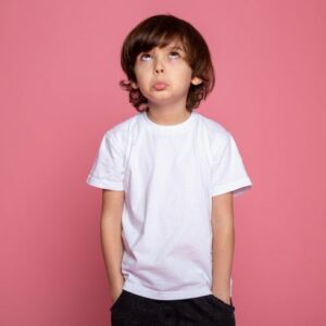 T-shirt À Manches Courtes Pour Enfants